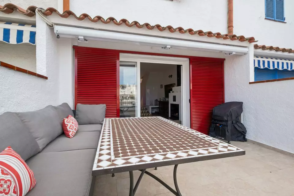 House with traditional Spanish architecture and modern touches.